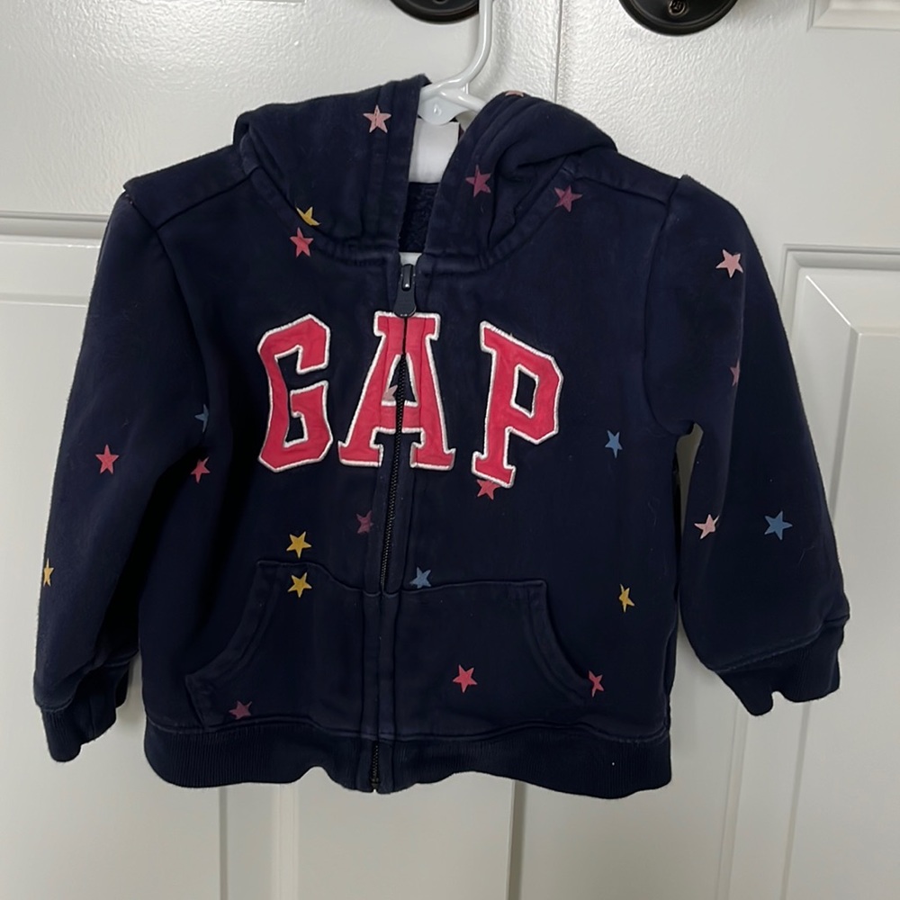 GAP Toddler Girl Hooded Sweatshirt & Sweatpants - 2T